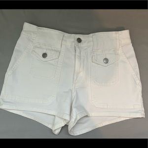 Express White Shorts